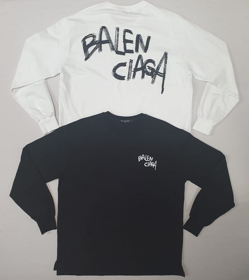 BALENCIAGA 발렌시아가 크랙 옆트임 롱 슬리브