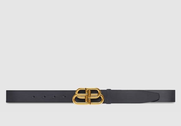 BALENCIAGA 발렌시아가 BB 라지 벨트