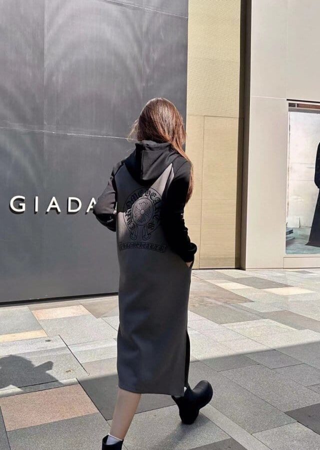 CHROME HEARTS 크롬하츠 후드원피스