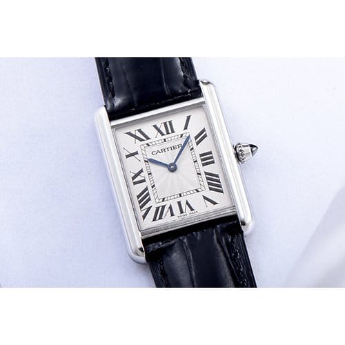 CARTIER 까르띠에 탱크 루이 남성용-77 쿼츠 WGTA0011 (LARGE)