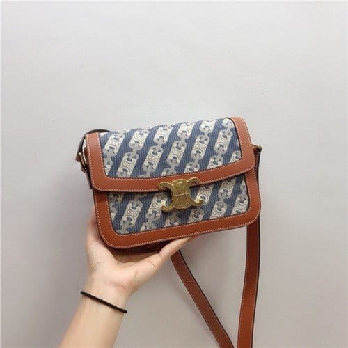 CELINE 셀린느 메일론 트리오페 숄더백 C145580