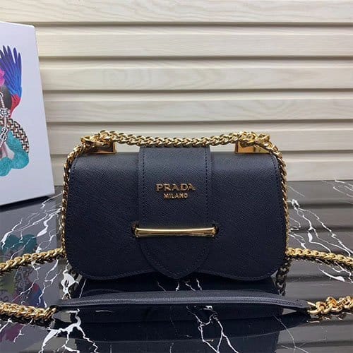 PRADA 프라다 시도니 레더 숄더백 1BD219-1
