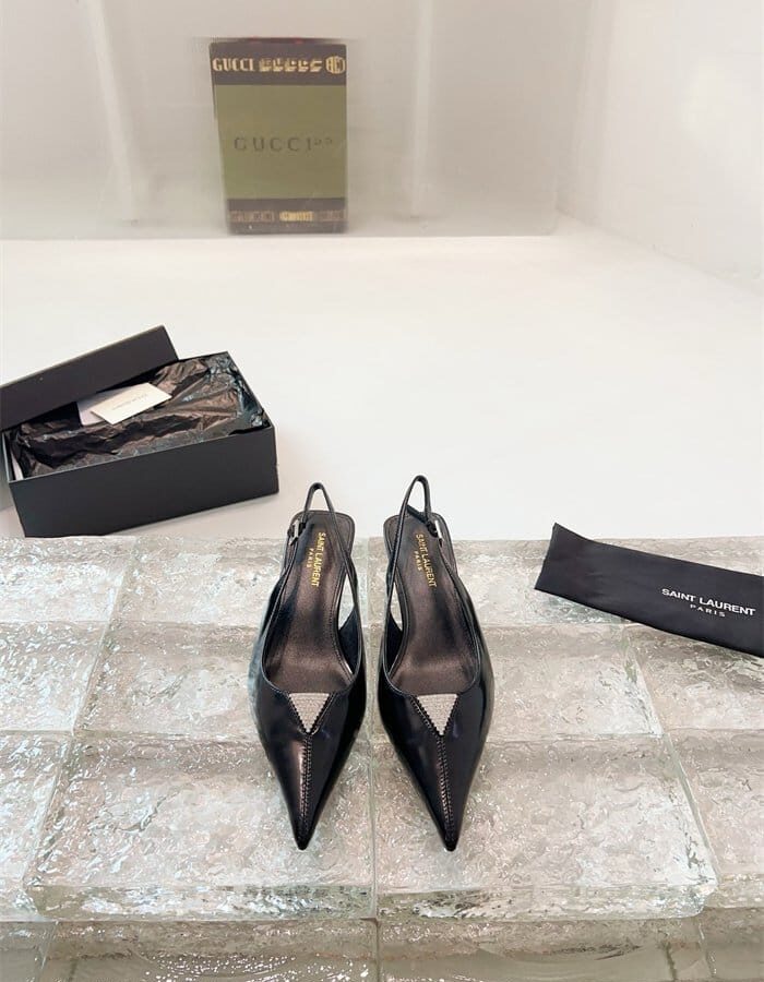 SAINT LAURENT 생로랑 여성용 샌들 (굽높이4.5CM) Y78897-1