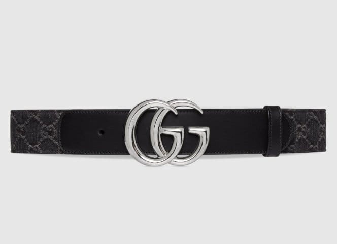 GUCCI 구찌 GG 마몬트 와이드 벨트 3COLOR