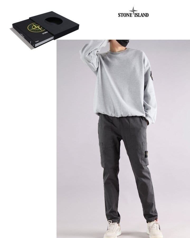 STONE ISLAND 스톤아일랜드 박스일자팬츠 3COLOR