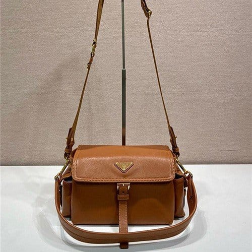 PRADA 프라다 익스플로러 스웨이드 양가죽 숄더백 1BD394