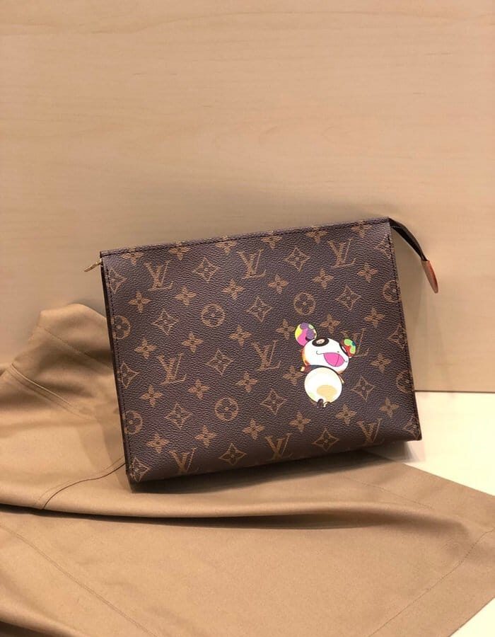 LOUIS VUITTON 루이비통 2020 모노그램 남여공용 클러치백 M47542,LOUB1663,26cm,브라운