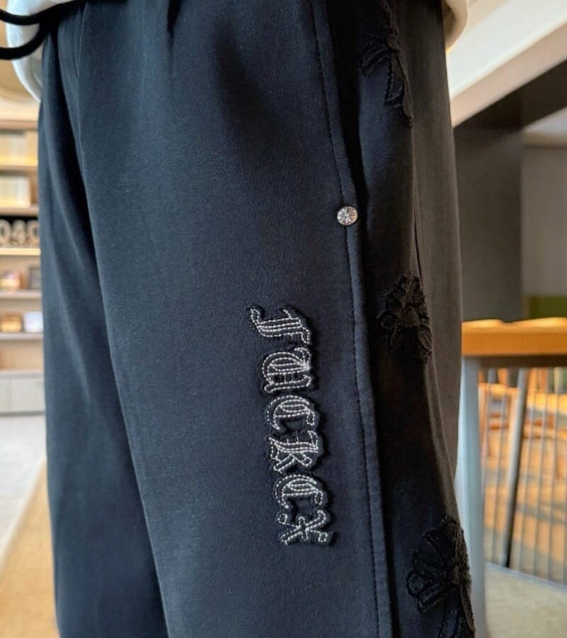 CHROME HEARTS 크롬하츠 코튼 빈티지 워싱 스웻 팬츠 2COLOR