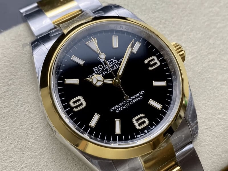 ROLEX 로렉스 익스플로러 콤비 36mm 124273
