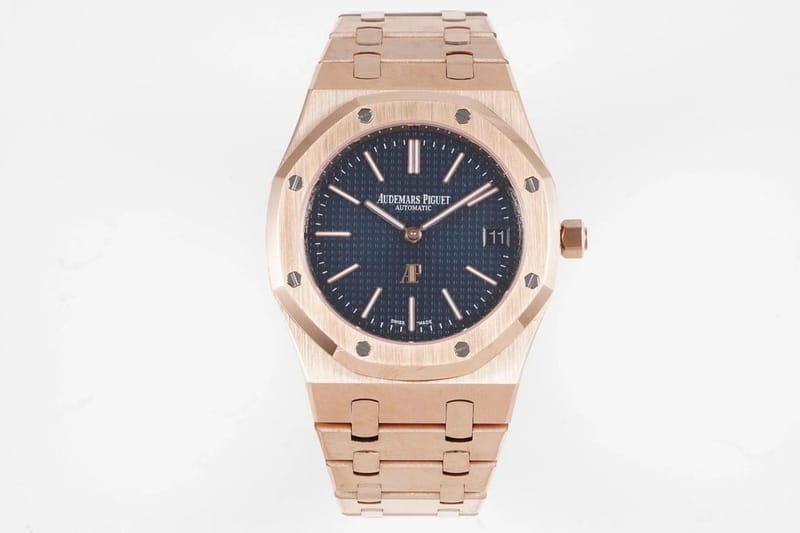 AUDEMARS PIGUET 오데마피게 로얄오크 뚜르비옹 로즈골드 다크블루다이얼