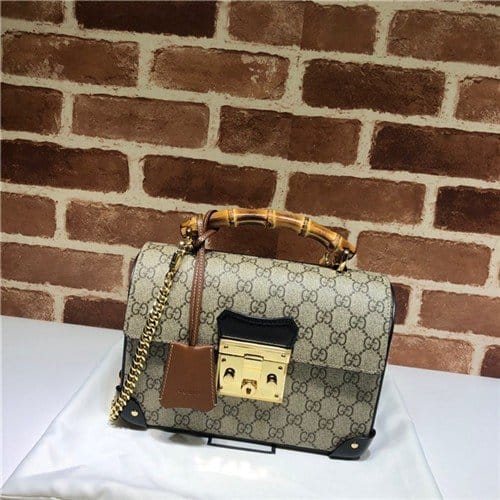 GUCCI 구찌 패드락 뱀부 숄더백 603221 2020/신상
