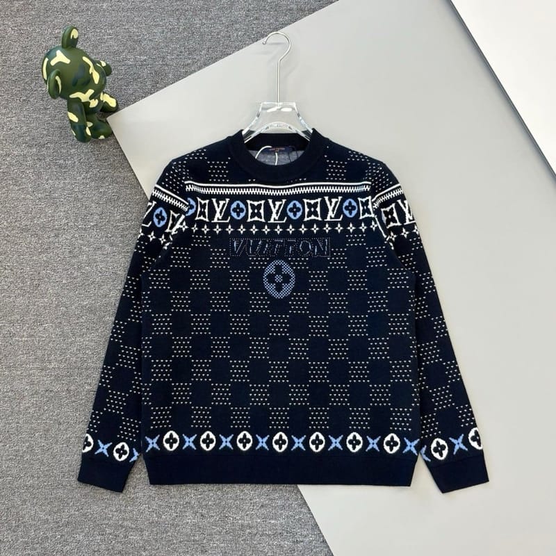 LOUIS VUITTON 루이비통 자카드 풀오버 니트