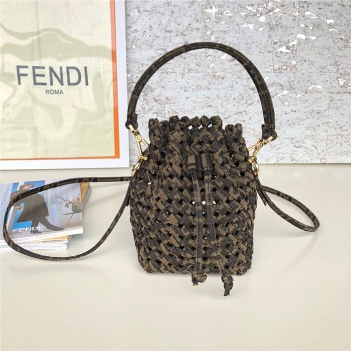 FENDI 펜디 Mon Tresor 미니 버킷뱃 F4890