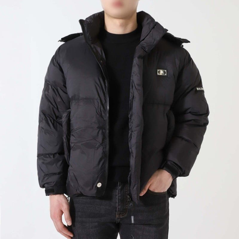 BALENCIAGA 발렌시아가 에센셜 다운 후드 자켓