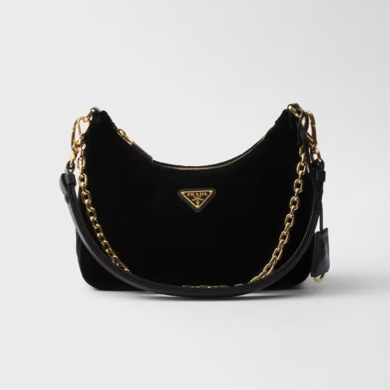 PRADA 프라다 리에디션 벨벳 미니백 1BC204