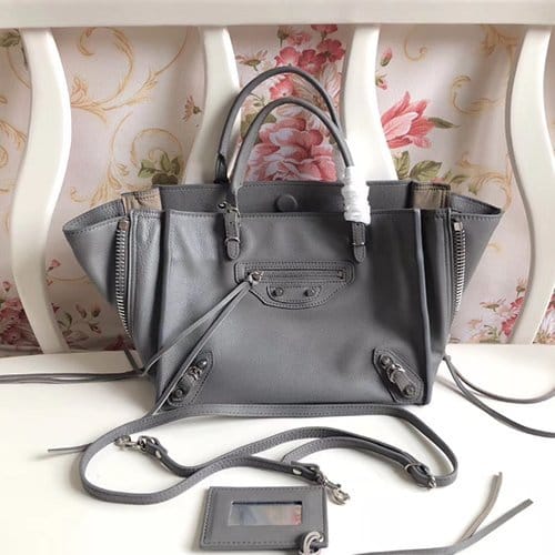 BALENCIAGA 발렌시아가 파피에르백 PAPIER GREY 606A 26CM