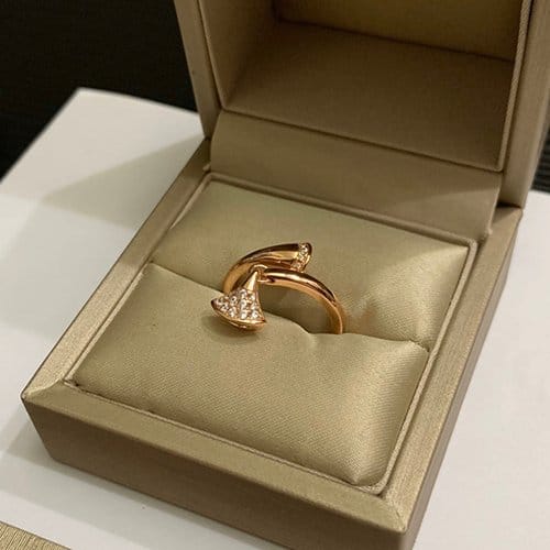 BULGARI 불가리 반지 B5060 (사이즈 카톡상담) (정품과 비교가능한 퀄리티 )