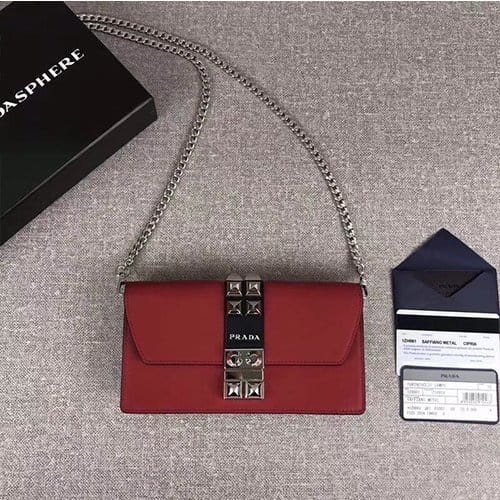 PRADA 프라다 엘렉트라 스터드 체인백 1ZH061-2