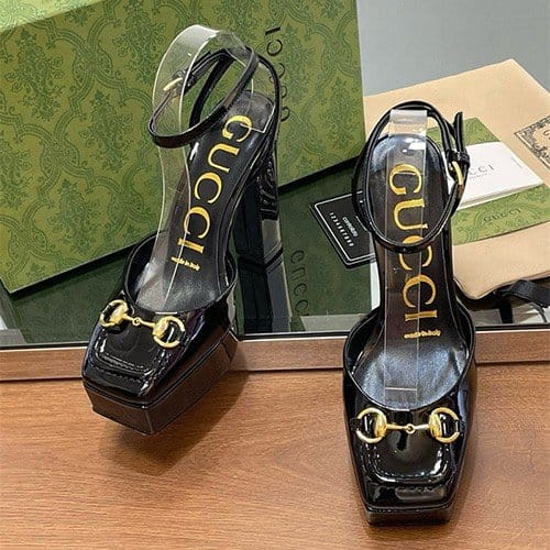 GUCCI 구찌 여성용 샌들 (굽높이12CM) G96733-2 2COLOR