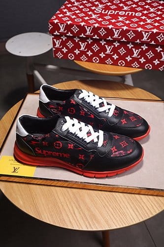 LOUIS VUITTON 루이비통 레더 스니커즈