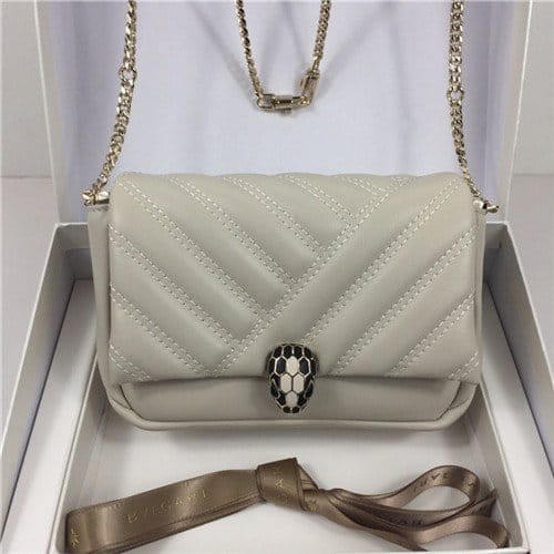 BULGARI 불가리 세르펜티 카보숑 미니 숄더백 BV288760-2