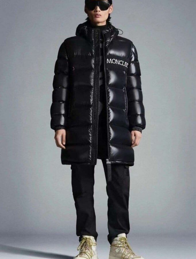 MONCLER 몽클레어 알파벳 구스 롱패딩