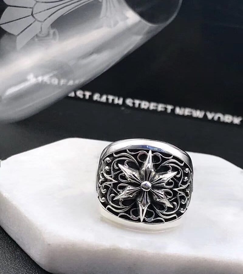 CHROME HEARTS 크롬하츠 남성용 925실버 반지 16~26호
