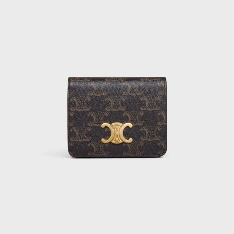 CELINE 셀린느 트리옹프 컴팩트 지갑 10K622