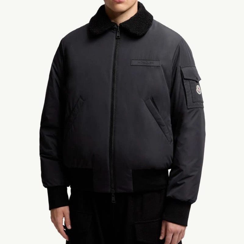 MONCLER 몽클레어 25357 리버시블 테디 에비에이터 구스다운 양면 패딩
