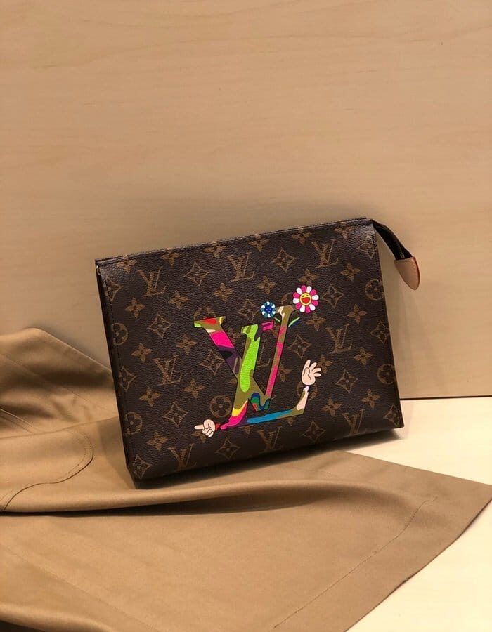 LOUIS VUITTON 루이비통 2020 모노그램 남여공용 클러치백 M47542,LOUB1662 ,26cm,브라운