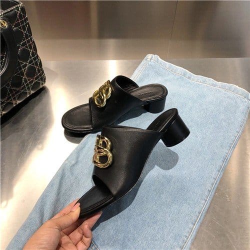BALENCIAGA 발렌시아가 슬리퍼 굽높이5CM B50668-2 2020/신상