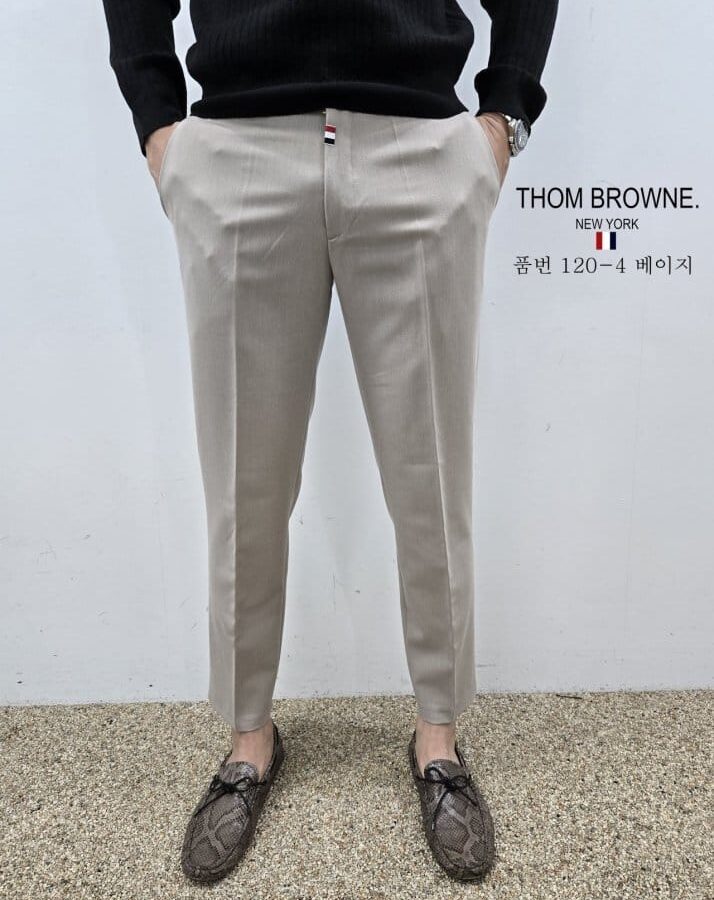 THOM BROWNE 톰브라운 베이직 슬랙스 4COLOR