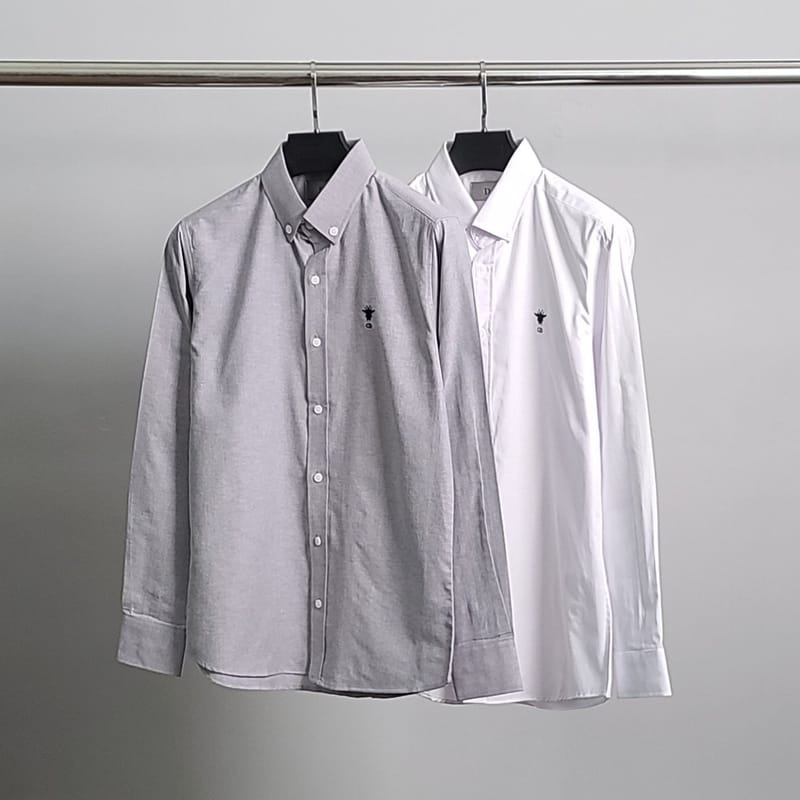 DIOR 디올 블랙벌자수 옥스포드 셔츠 2COLOR