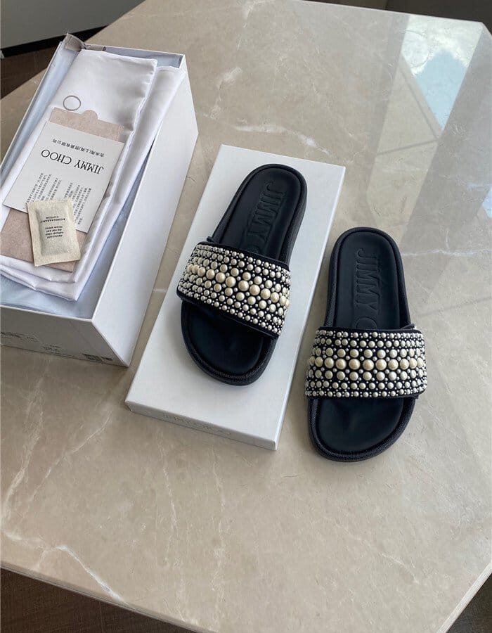 JIMMY CHOO 지미추 여성용 슬리퍼 J840