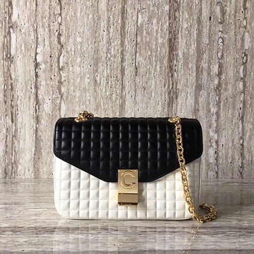 CELINE 셀린느 투톤 퀄팅백 187253A