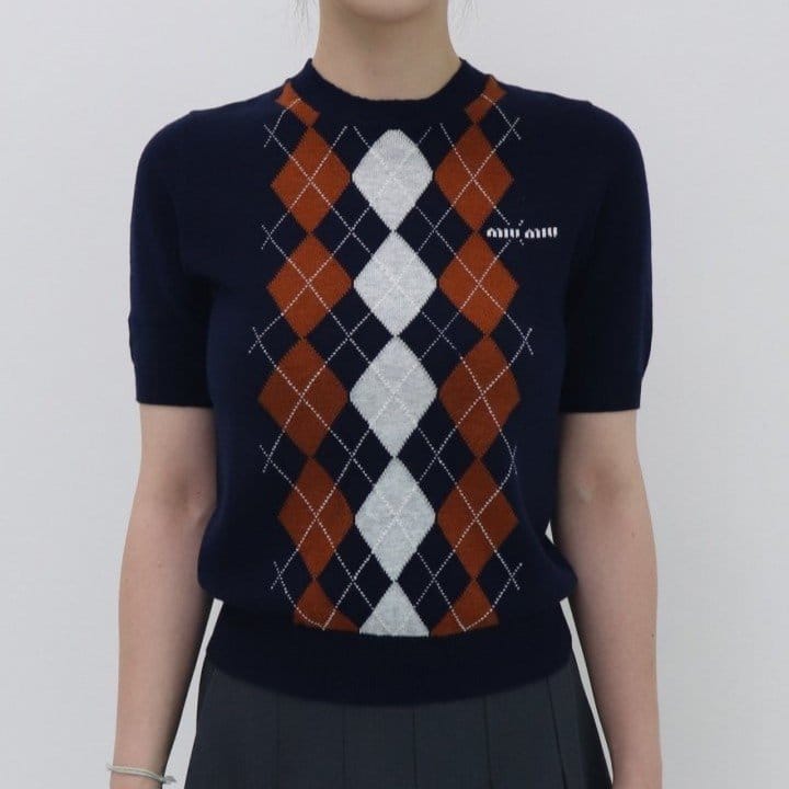 MIUMIU 미우미우 캐시미어 크루넥 니트