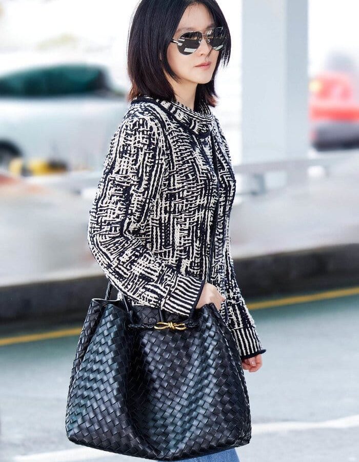 [배우 이영애] BOTTEGA VENETA 보테가베네타 라지 안디아모 766019 3COLOR