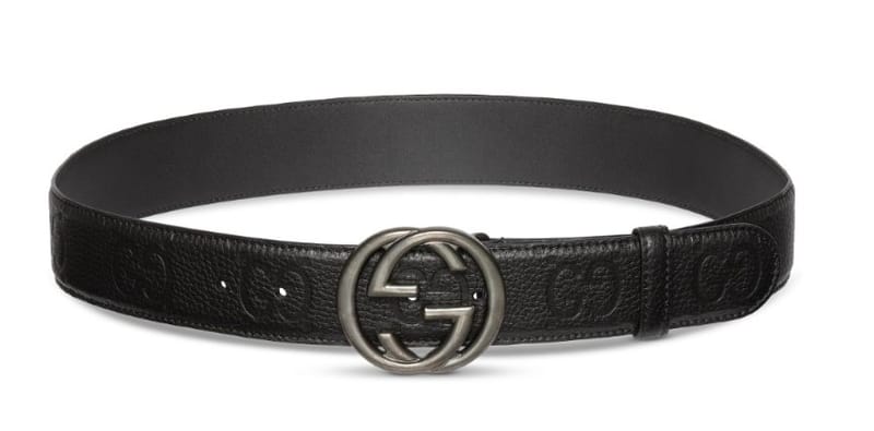 GUCCI 구찌 인터로킹 G 버클 벨트