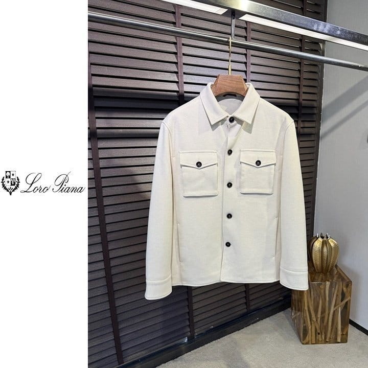 LOROPIANA 로로피아나 투포켓 울자켓