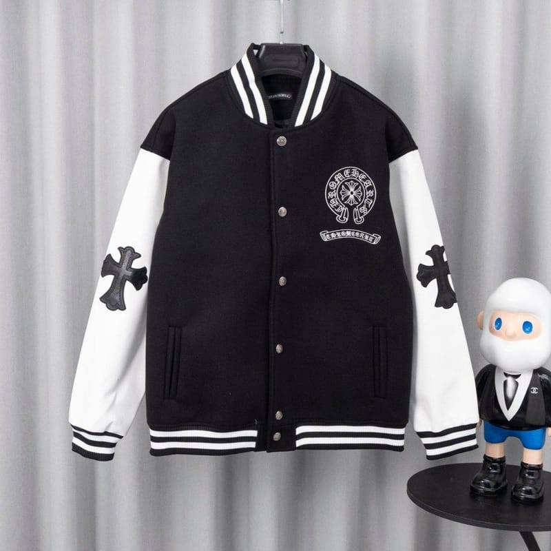 CHROME HEARTS 크롬하츠 홀스슈 바시티 자켓