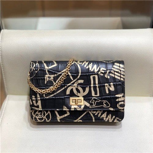 CHANEL 샤넬 악어가죽 WOC