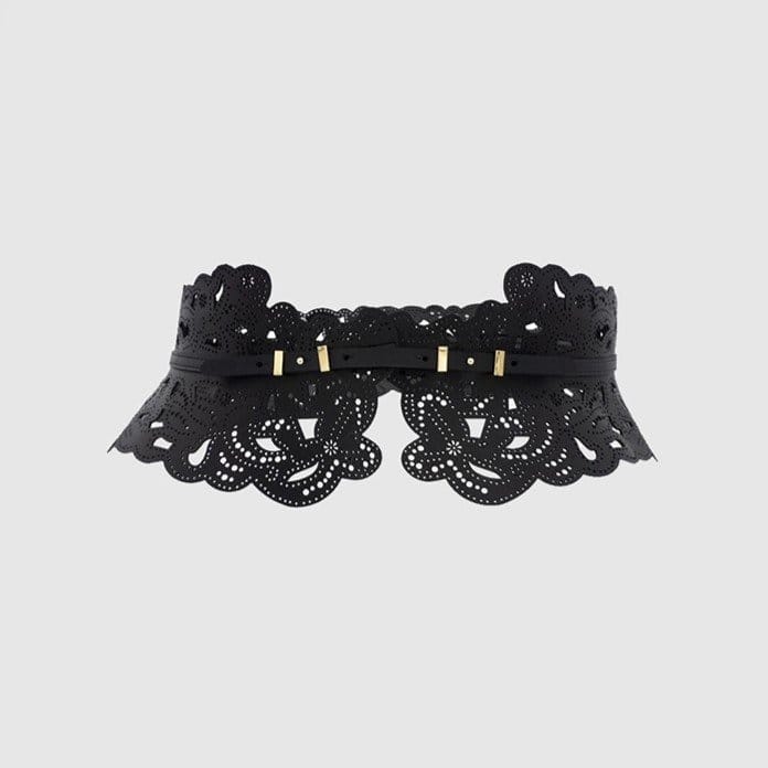 LOEWE 로에베 아나그램 컷아웃 벨트 (130mm)