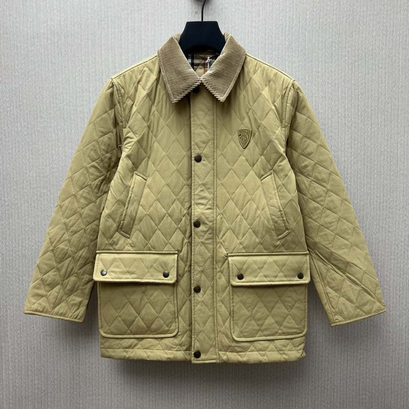 BURBERRY 버버리 쉴드 자수 나일론 퀄팅 자켓