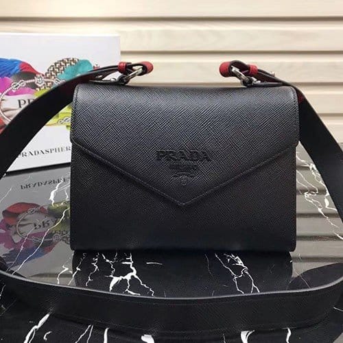 PRADA 프라다 사피아노 모노크롬 1BD186