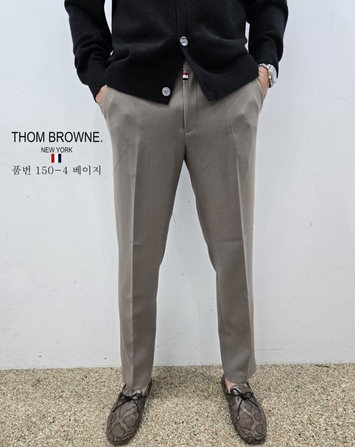 THOM BROWNE 톰브라운 베이직 슬랙스 3COLOR