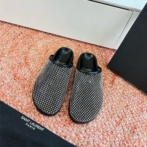SAINT LAURENT 생로랑 여성용 슬리퍼 Y65850 2COLOR