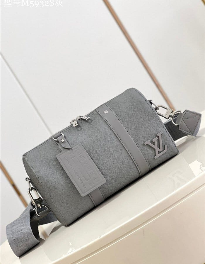 LOUIS VUITTON 루이비통 그레이 에어로그램 시티 키폴 M59328