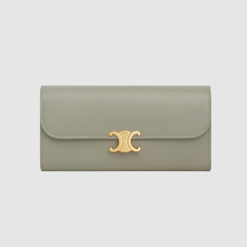 CELINE 셀린느 라지 트리옹프 지갑 10E313