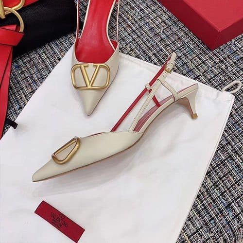 VALENTINO 발렌티노 VRING 브이링 슬링백 4cm M2762-1