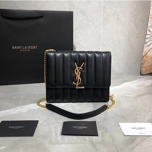 SAINT LAURENT 생로랑 비키 체인지갑 554125